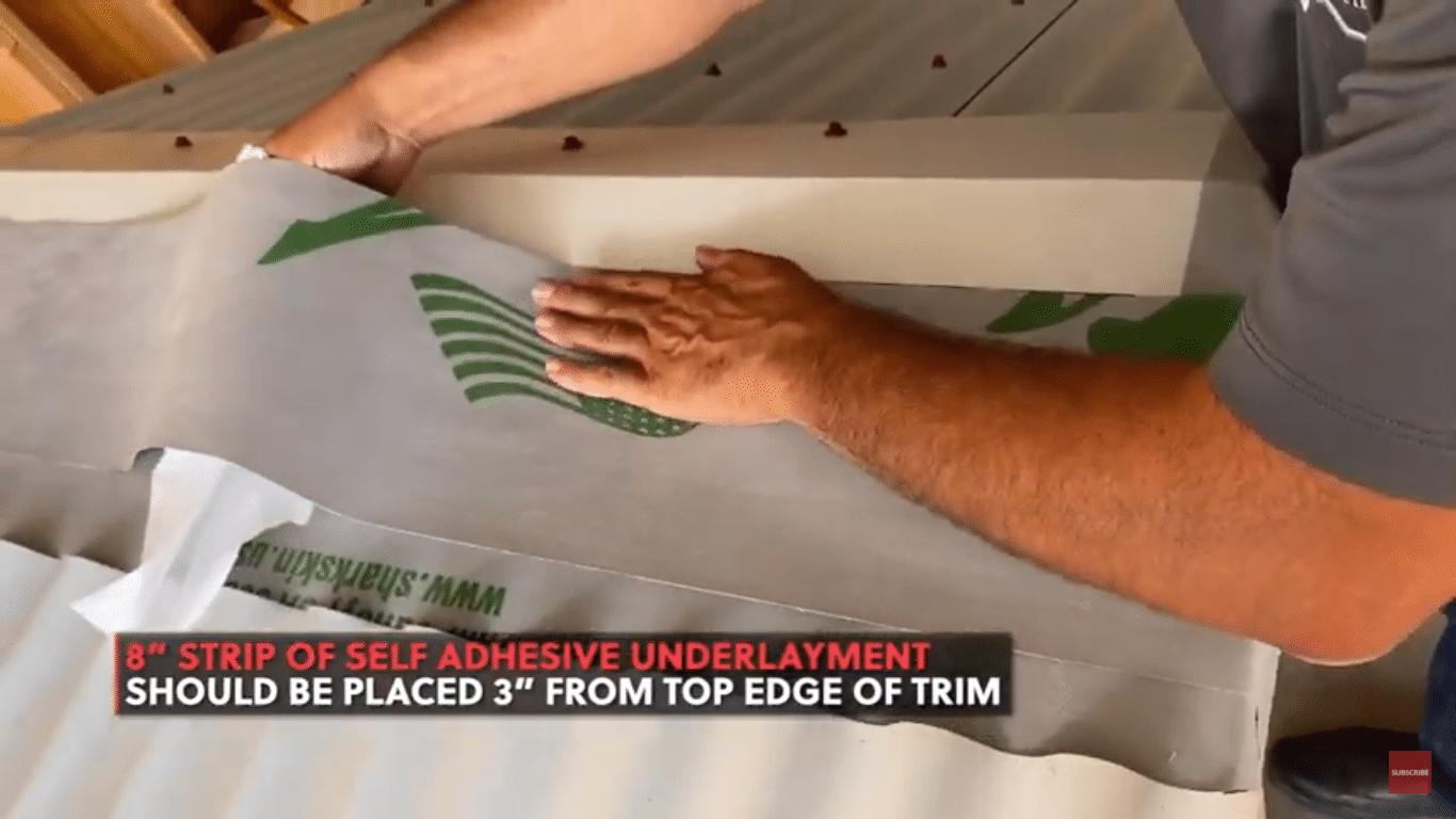 How To Install Transition Flashing And Pitch Break On A Metal Roof